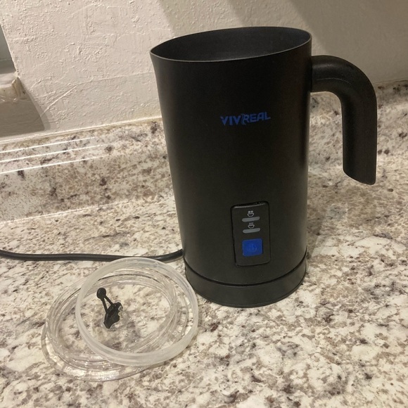 VIVREAL 3-in-1 Electric Milk Steamer Frother Foam Maker - Picture 1 of 3
